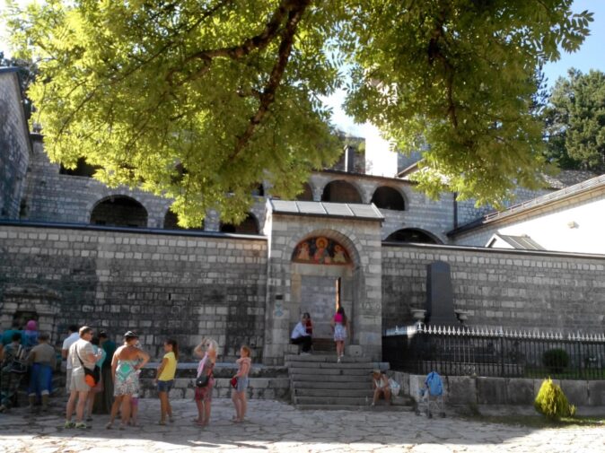 Entrance to the Cetinje Monastery
