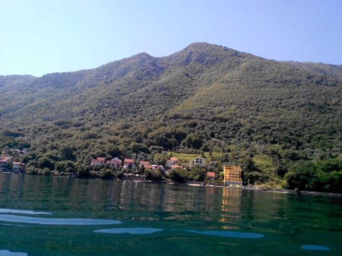 Mountains in the Bay of Kotor