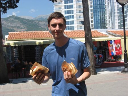 Hamburgers in Montenegro