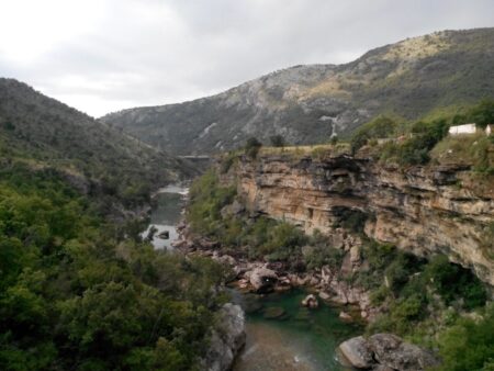 One of the canyons in Montenegro