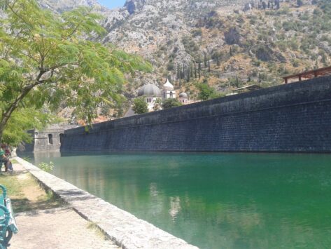 Kotor's fortress wall