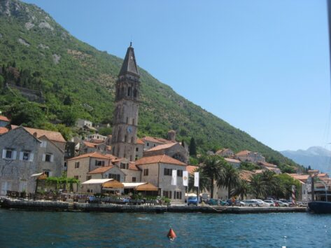 Getting nearby Perast
