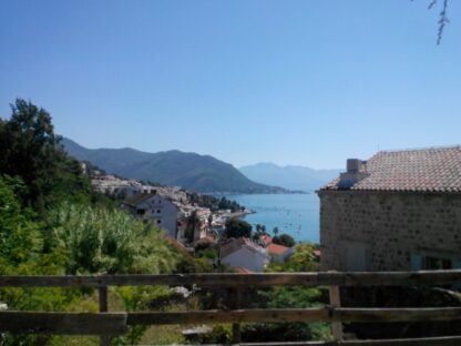 View of the bay from the top of Herceg Novi