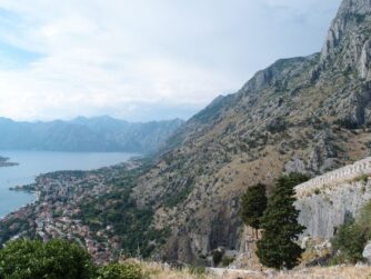 Kotor from the fortress wall