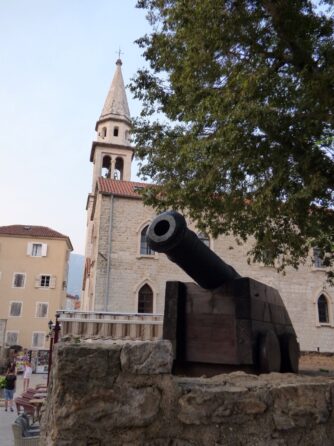 Cannon in Old Budva